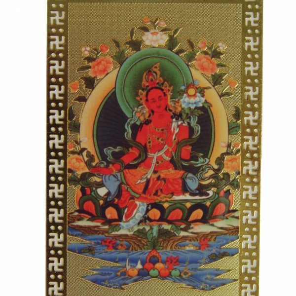 Red Tara Talisman Card