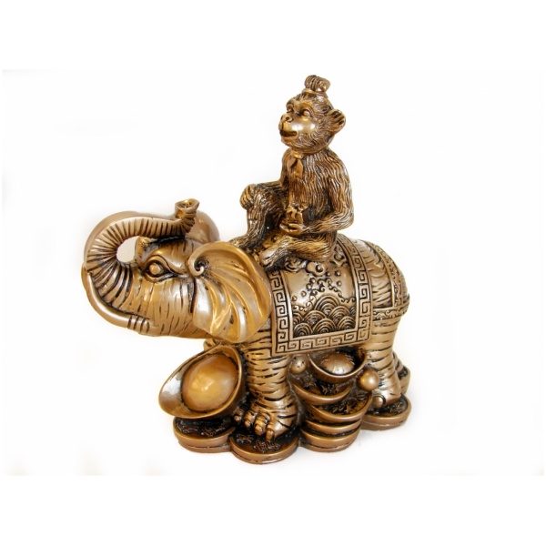Monkey on Elephant