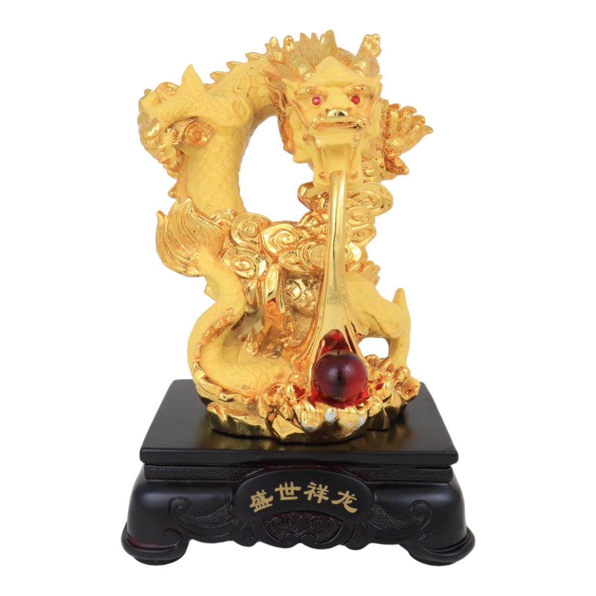 Golden Dragon Statue