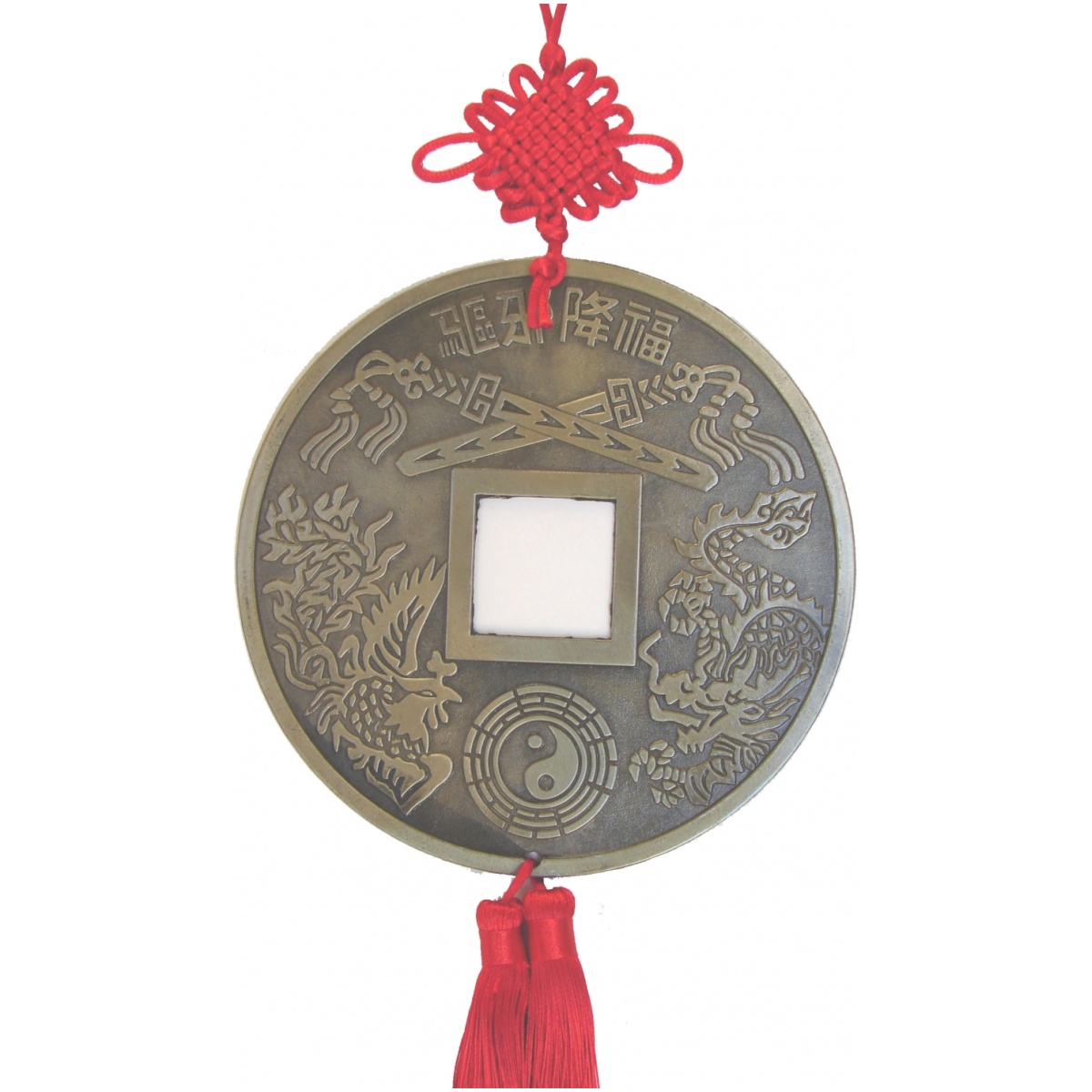 Big Chinese Good Luck Coin Charm