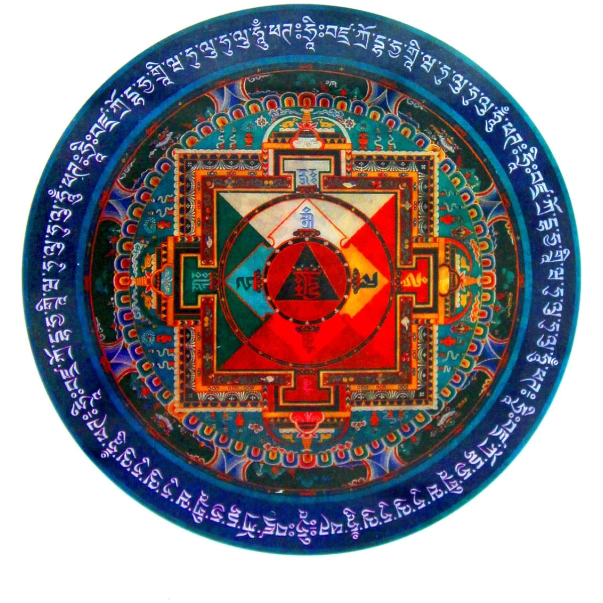 Hayagriva Mandala sticker