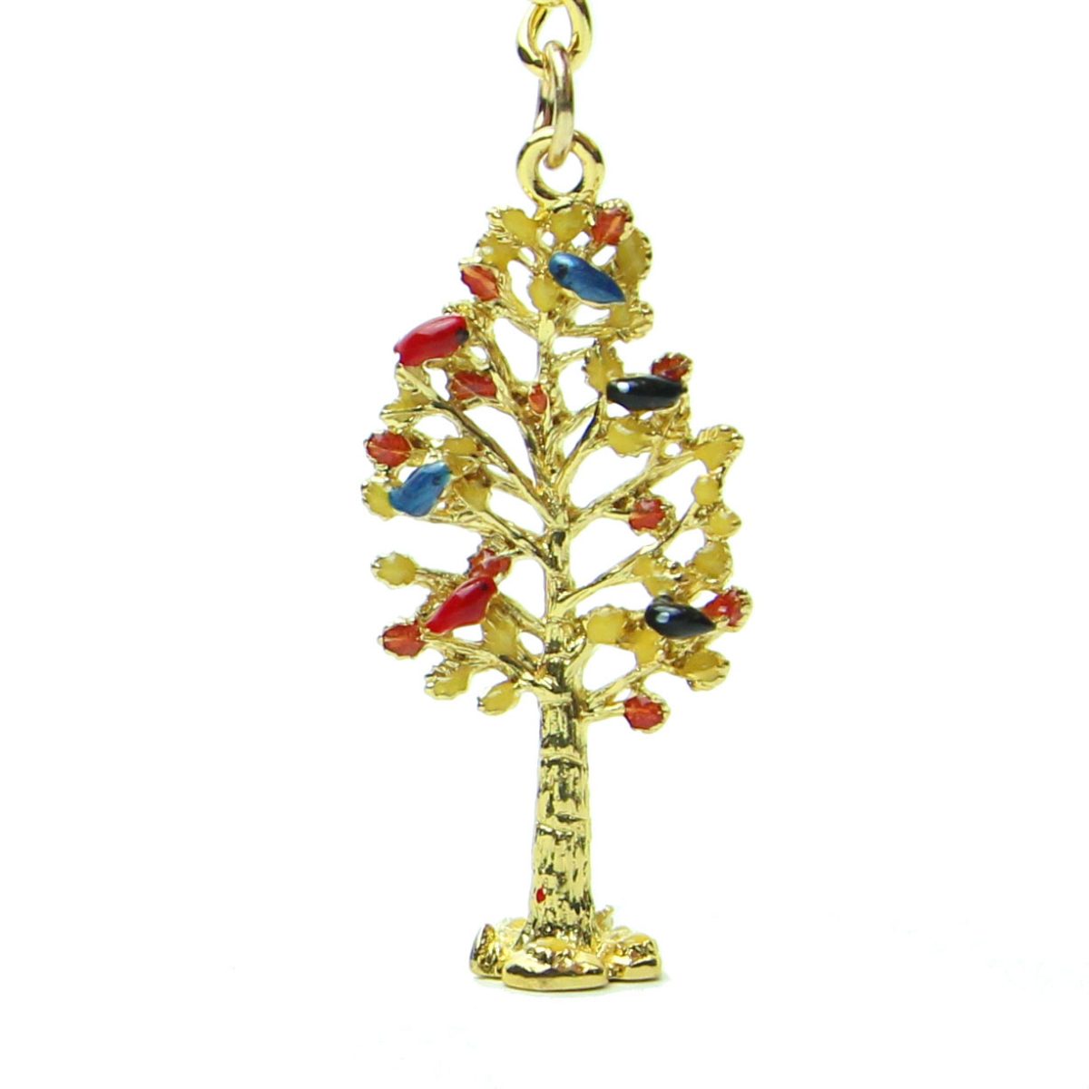 Wealth Tree Amulet Keychain