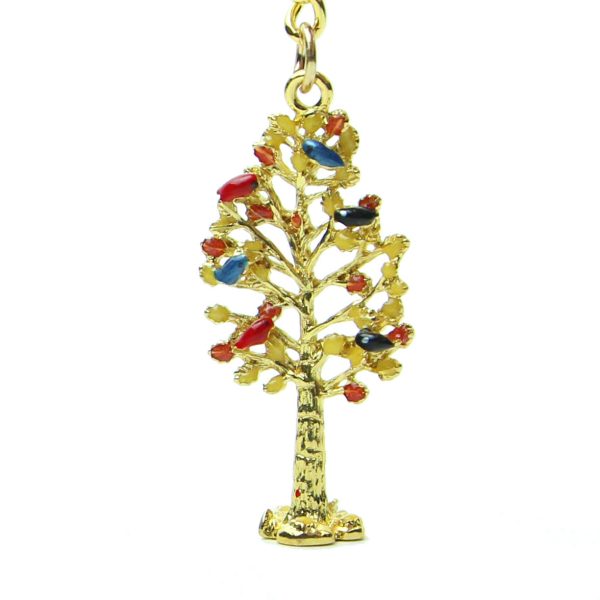 Wealth Tree Amulet Keychain