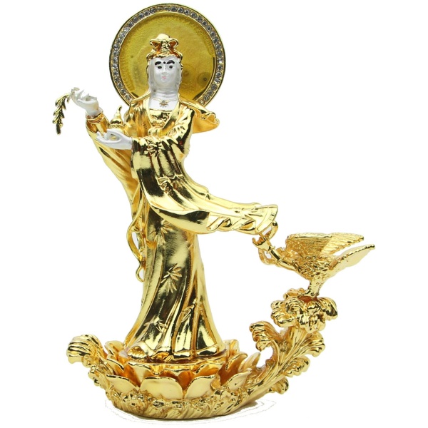Goddess Kuan Yin with Garuda