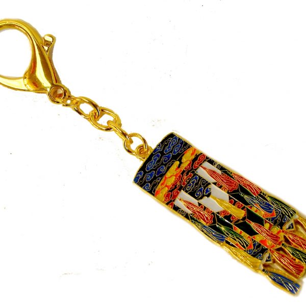 Winning Luck Victory Banner Keychain Talisman