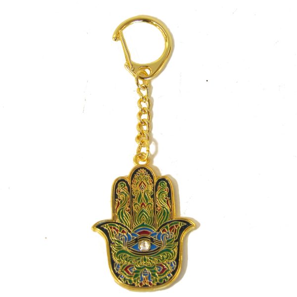 Hamsa Hand Keychain Amulet