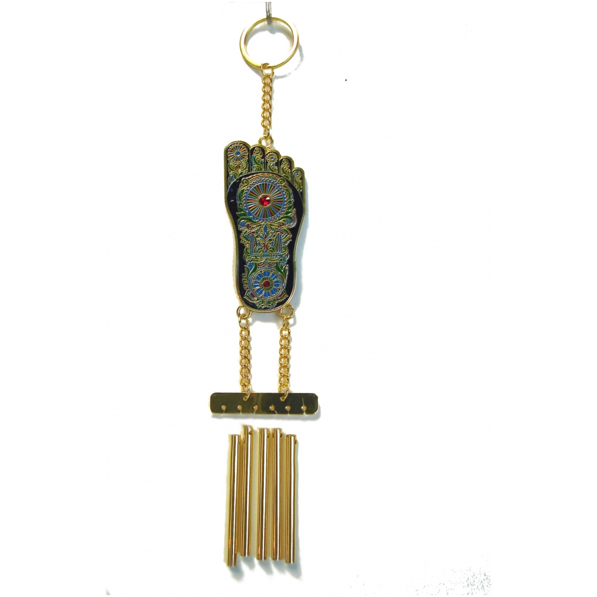 Buddha Foot 5-Rod Windchime