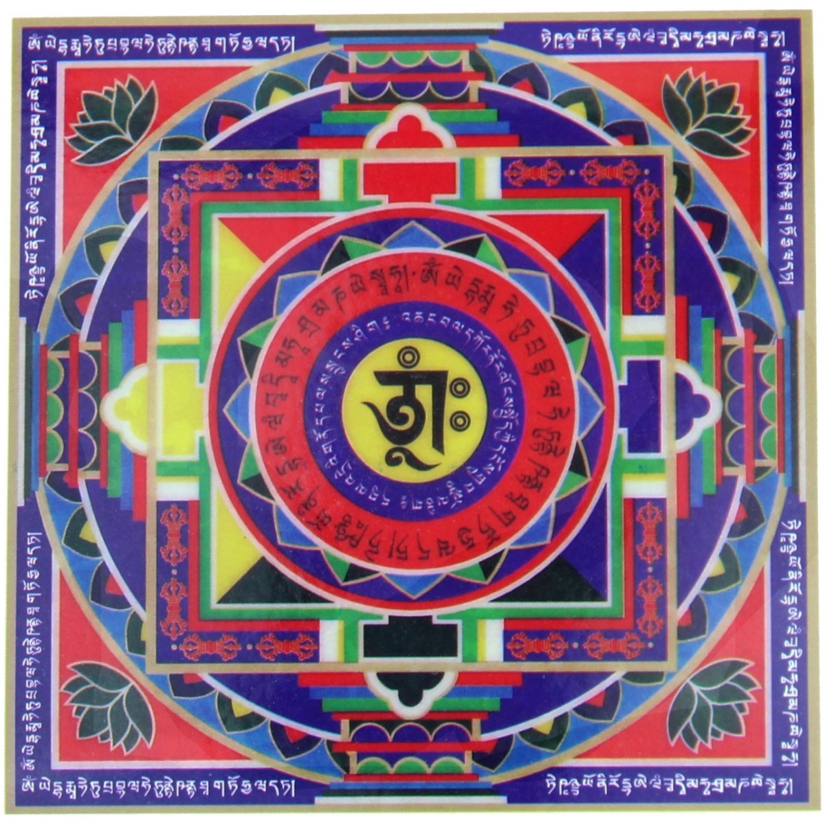 Mandala Wealth Sticker