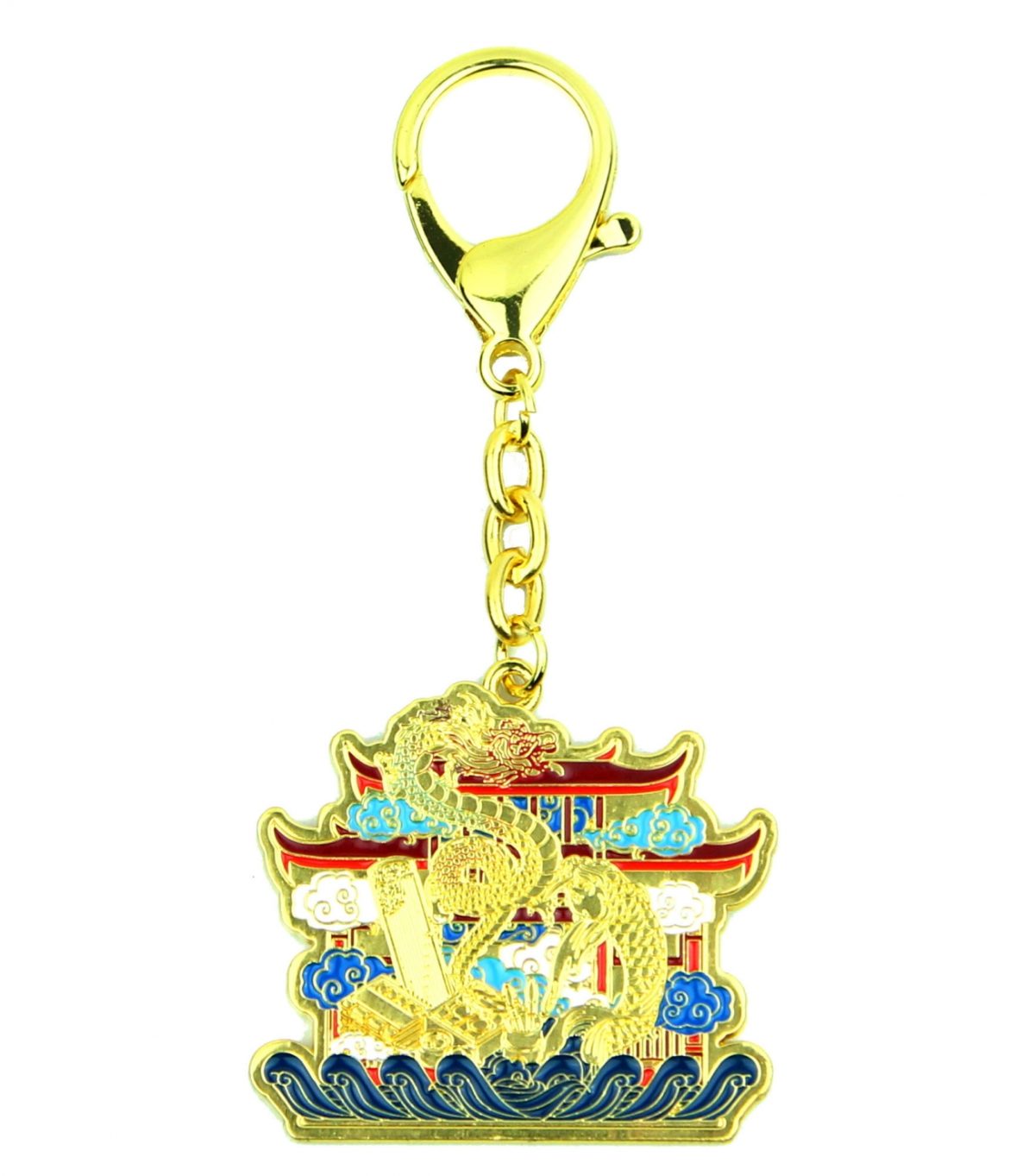 Dragon Gate Scholar Keychain Amulet