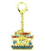 Dragon Gate Scholar Keychain Amulet