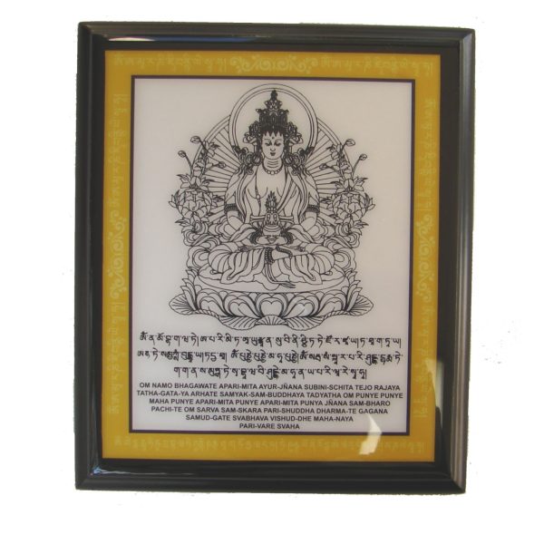 Amitayus Buddha Plaque