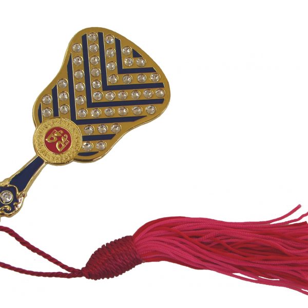 Empower Mirror Fan w/ Red Tassel for Power and Influence