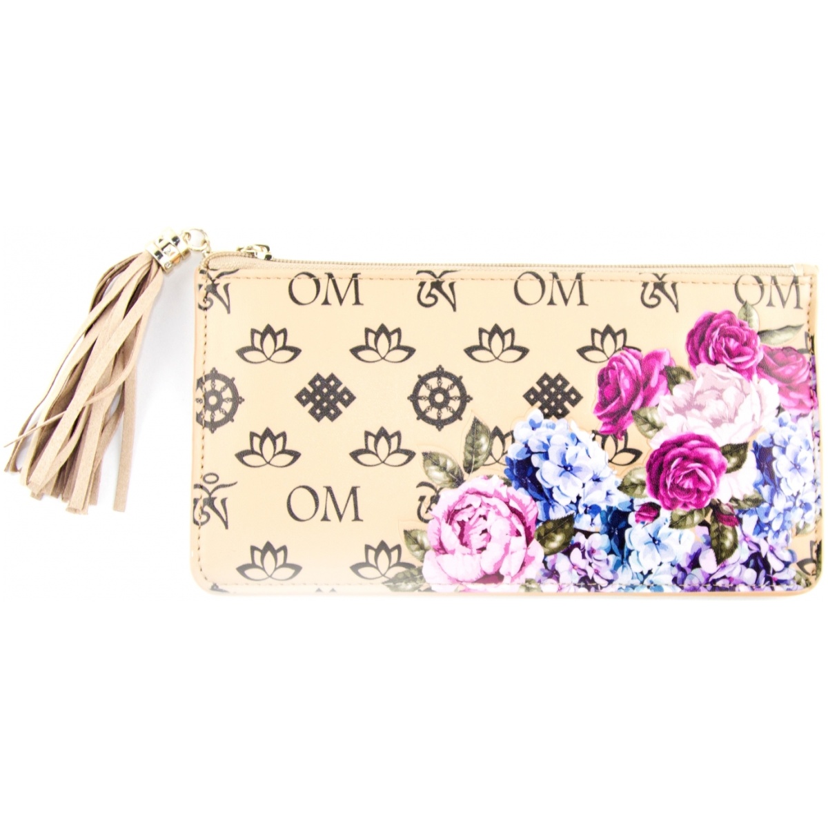 Beige OM Wallet