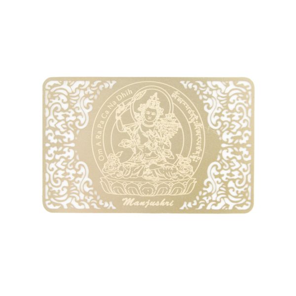 Manjushri Gold Talisman