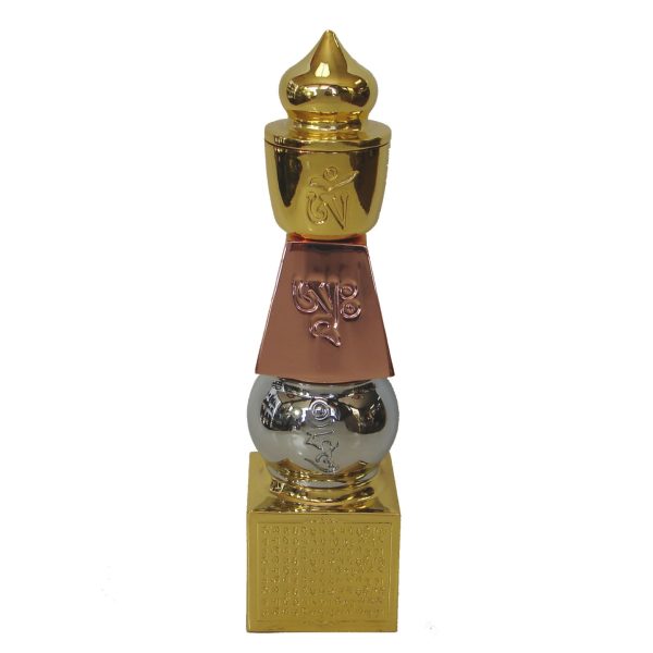 8 Inch Tri-Colored 5 Element Pagoda