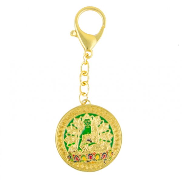 Amoghasiddhi Buddha Keychain Amulet