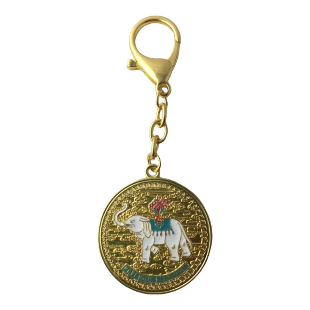 Precious Elephant Keychain Amulet