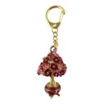 Peach Blossom Tree Keychain Amulet