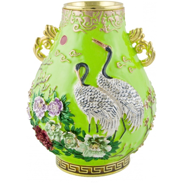 Green Luminious Vase