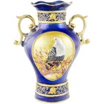 Blue Treasure Vase