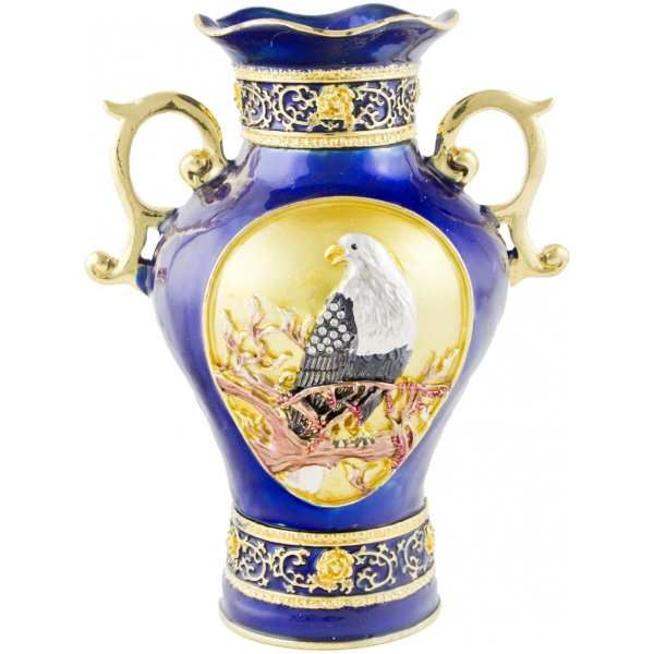 Blue Treasure Vase