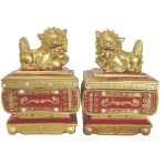 Foo Dogs on Treasure Chest