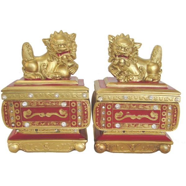 Foo Dogs on Treasure Chest