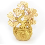 Money Tree with Dragon Pot