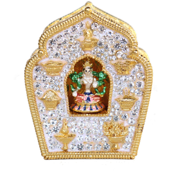 White Tara GAU Home Amulet