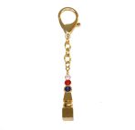 Five Element Pagoda With Om Ah Hum Keychain