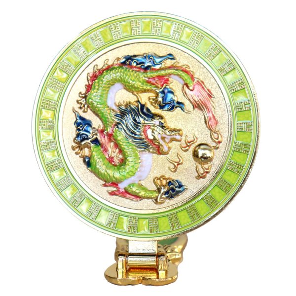 Dragon Mirror with Wish-Granting Mantra