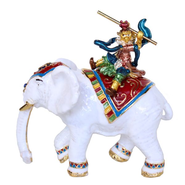 Monkey God On Elephant