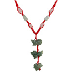Chinese Horoscope Ally Necklace Amulet for Rat Dragon and Monkey