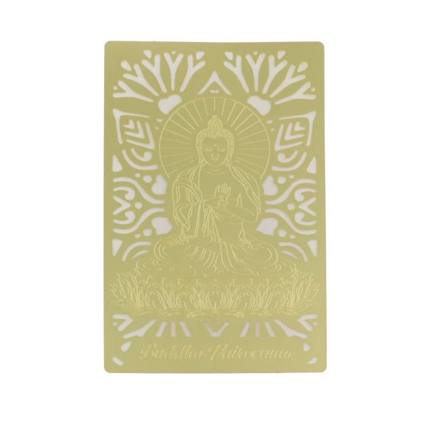 Buddha Vairocana Card