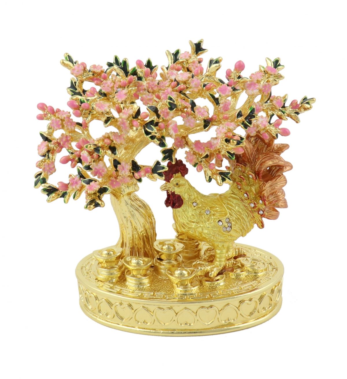 Bejeweled Peach Blossom - Rooster