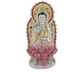 10 Inch Sitting Guan Yin Statue