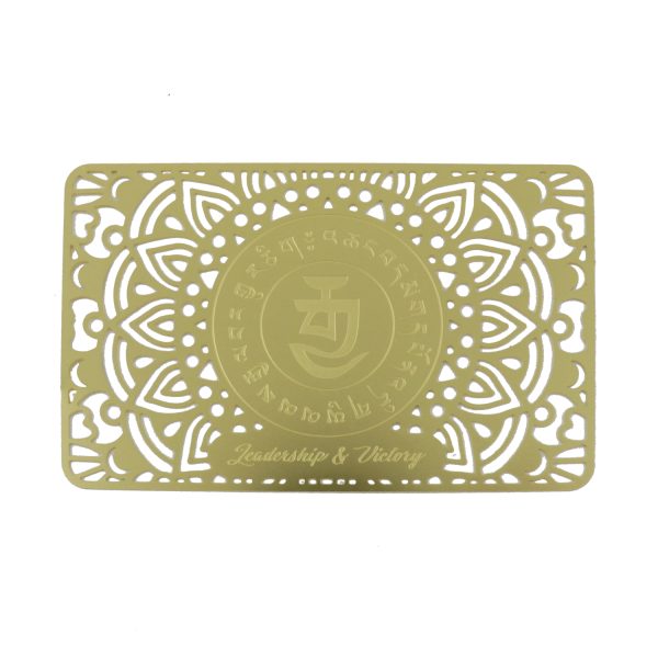 Leadership and Victory Talisman on Gold Card