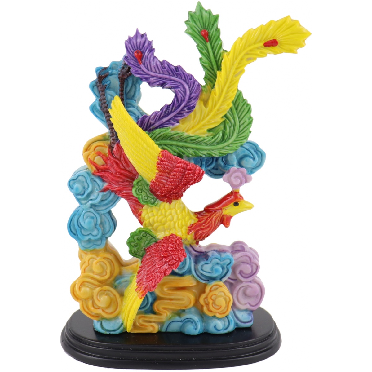 Colorful Phoenix Statue