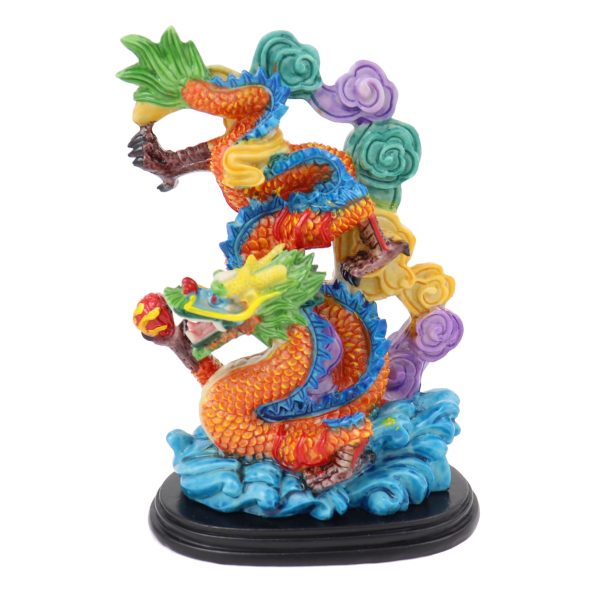 Colorful Dragon Statue