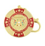 Big Auspicious Amulet Keychain