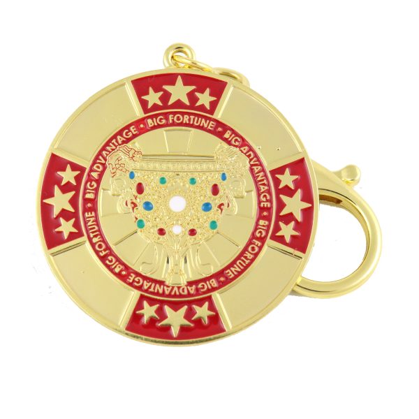 Big Auspicious Amulet Keychain