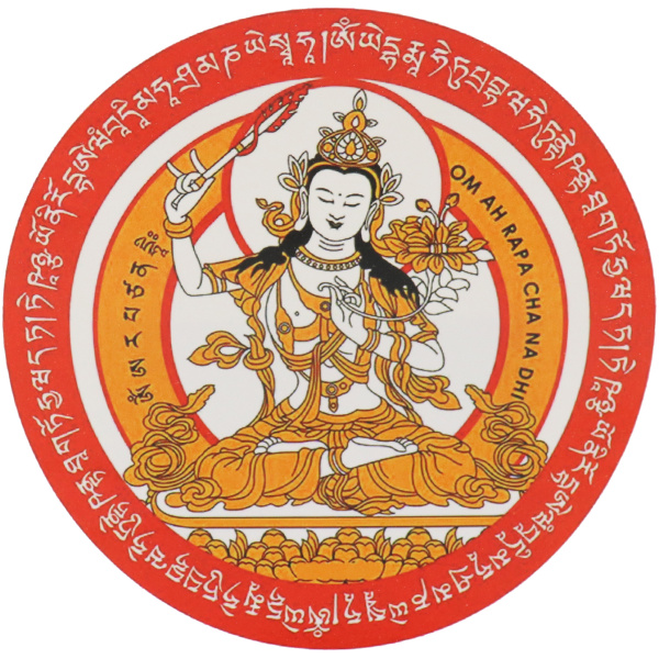 Manjushri Window Sticker
