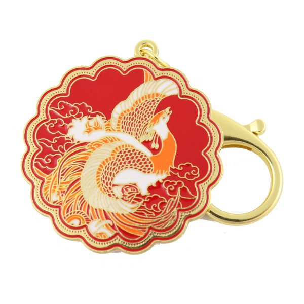 Mighty Phoenix New Luck Amulet Keychain