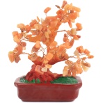 Red Carnelian Gemstone Tree