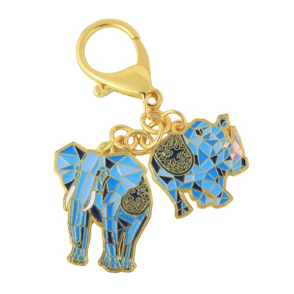 Royal Elephant & Cosmic Rhino Amulet