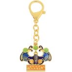 3 Jewels Prosperity Bat Amulet