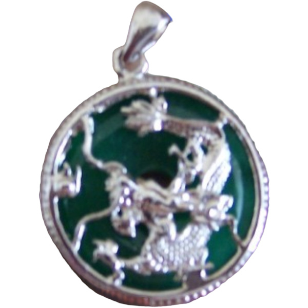 Jade Dragon Pendants-without chain