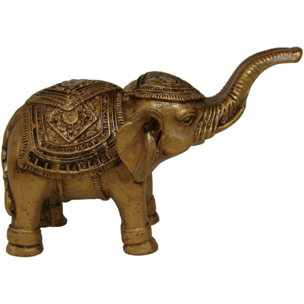 Bronze Trunk Up Elephant Statues